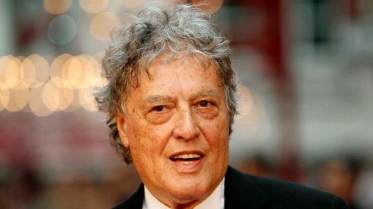 Britský dramatik Tom Stoppard.
