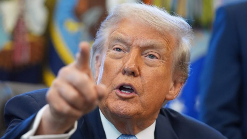 Na snímke Donald Trump.