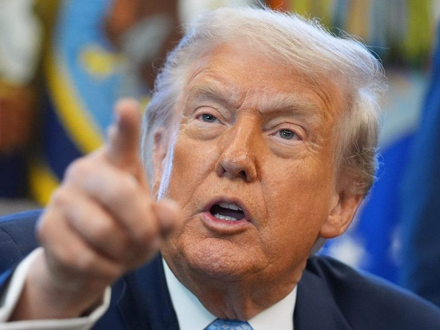 Na snímke Donald Trump.