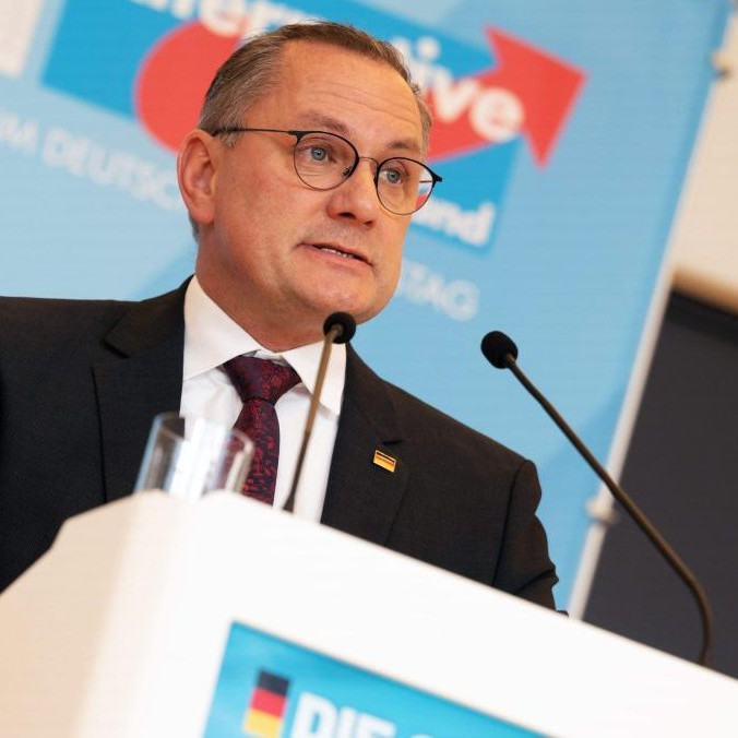 Na snímke spolupredseda Alternatívy pre Nemecko (AfD) Tino Chrupalla.