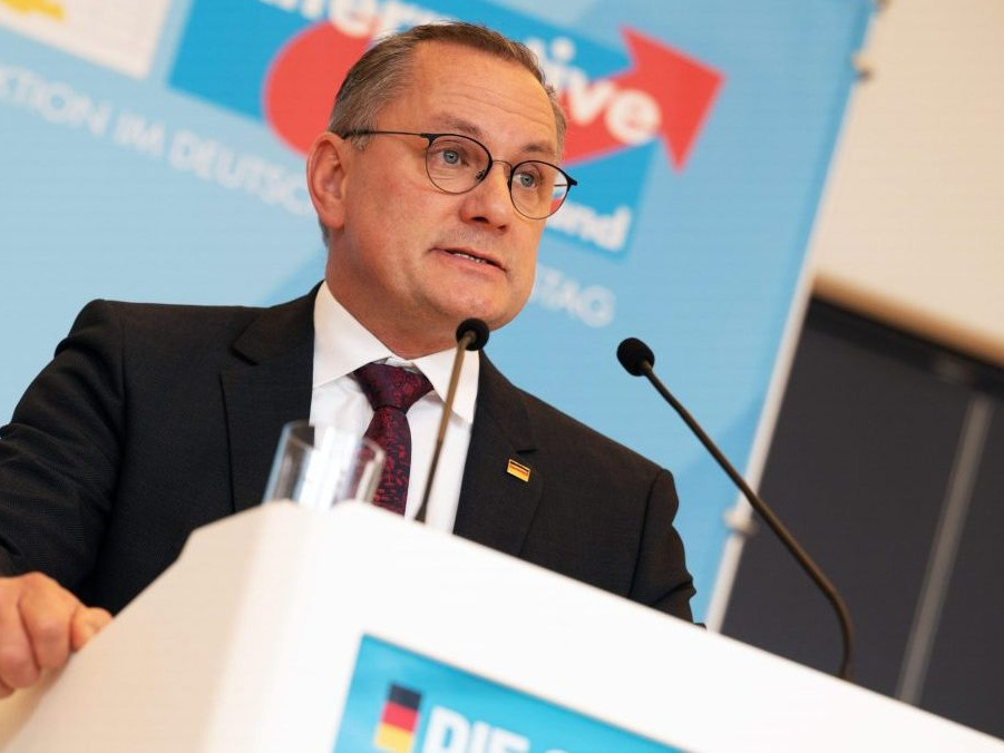 Na snímke spolupredseda Alternatívy pre Nemecko (AfD) Tino Chrupalla.