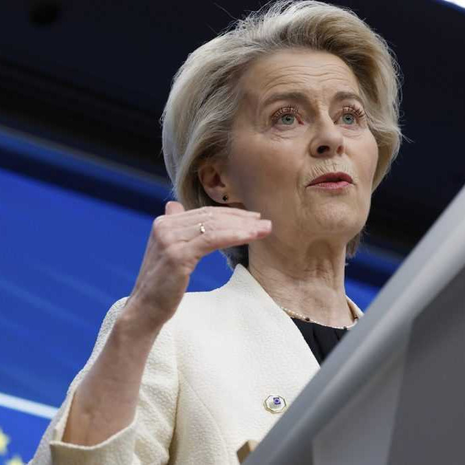 Predsedníčka Európskej komisie Ursula von der Leyenová.