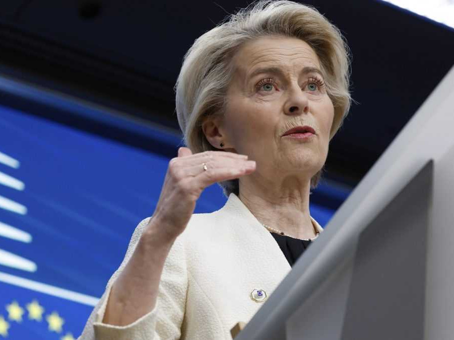 Predsedníčka Európskej komisie Ursula von der Leyenová.