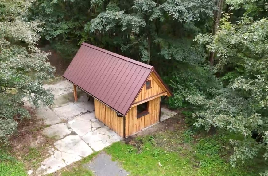 Na snímke útulňa.