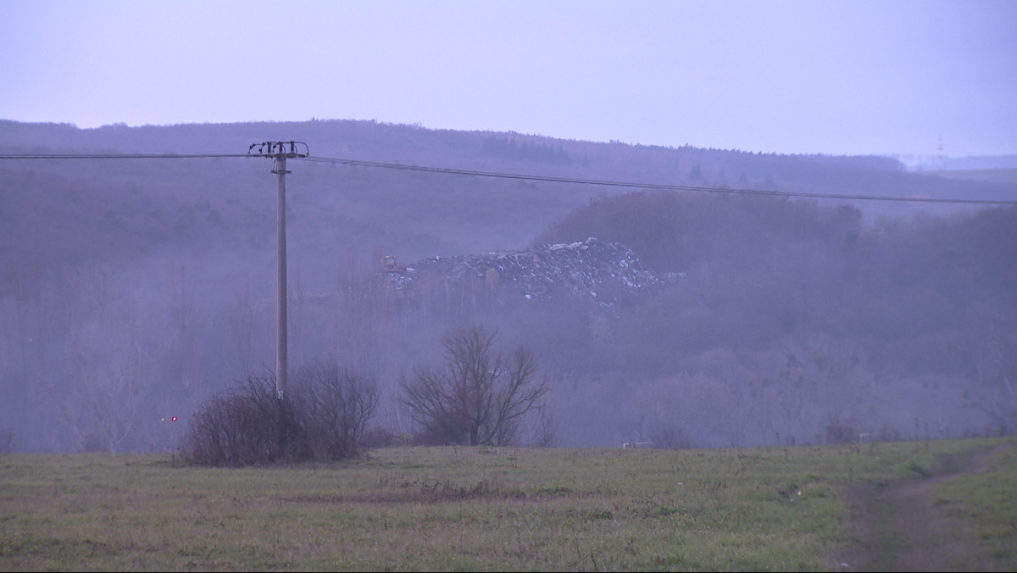Skládka nebezpečného odpadu v košickej mestskej časti Myslava.
