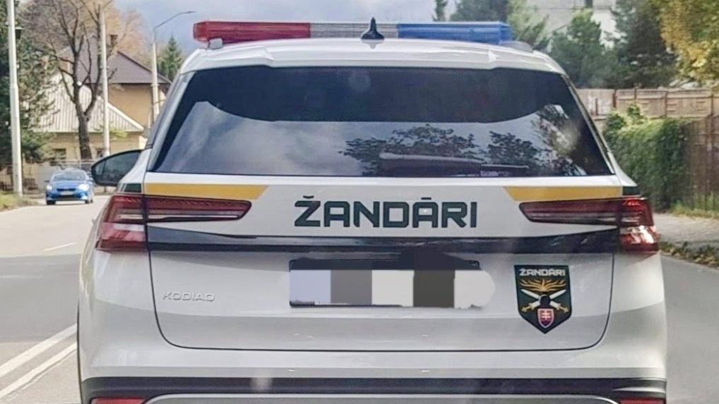 Vozidlo Žandárskeho zboru.