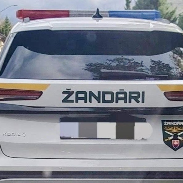 Vozidlo Žandárskeho zboru.