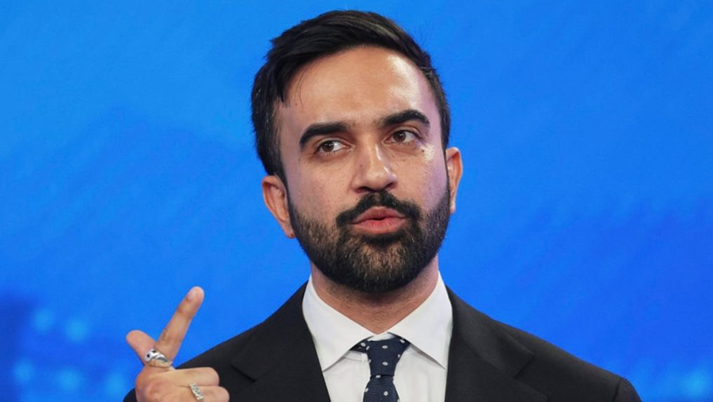 Na snímke Zohran Mamdani.