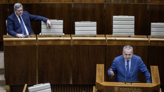 Sprava poslanec parlamentu Ondrej Dostál a minister spravodlivosti Boris Susko.