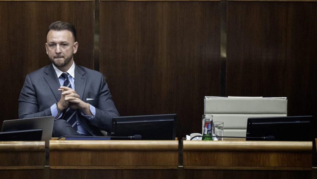 Minister vnútra Matúš Šutaj Eštok.