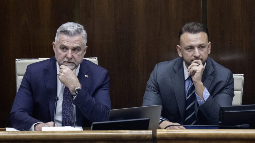 Zľava Tibor Gašpar a Matúš Šutaj Eštok.