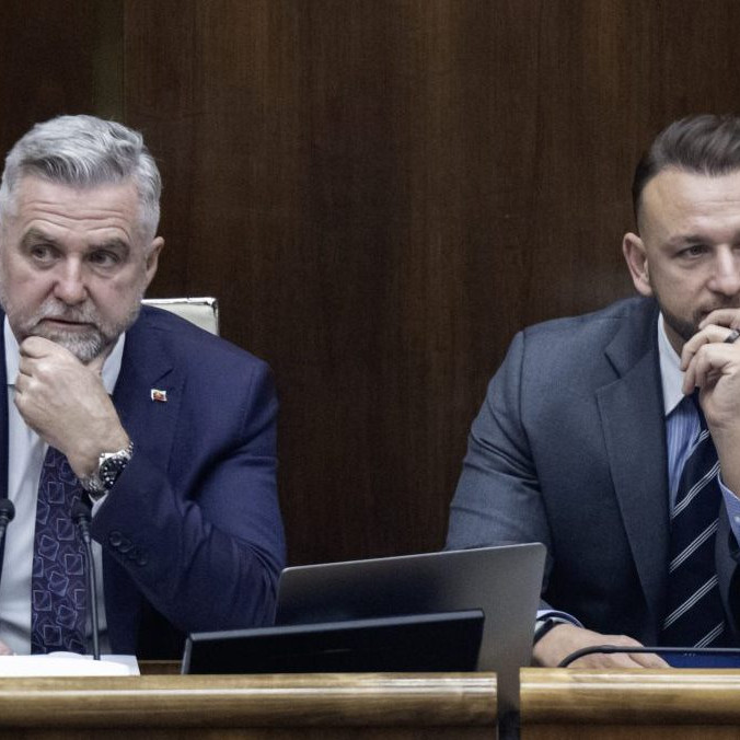 Zľava Tibor Gašpar a Matúš Šutaj Eštok.