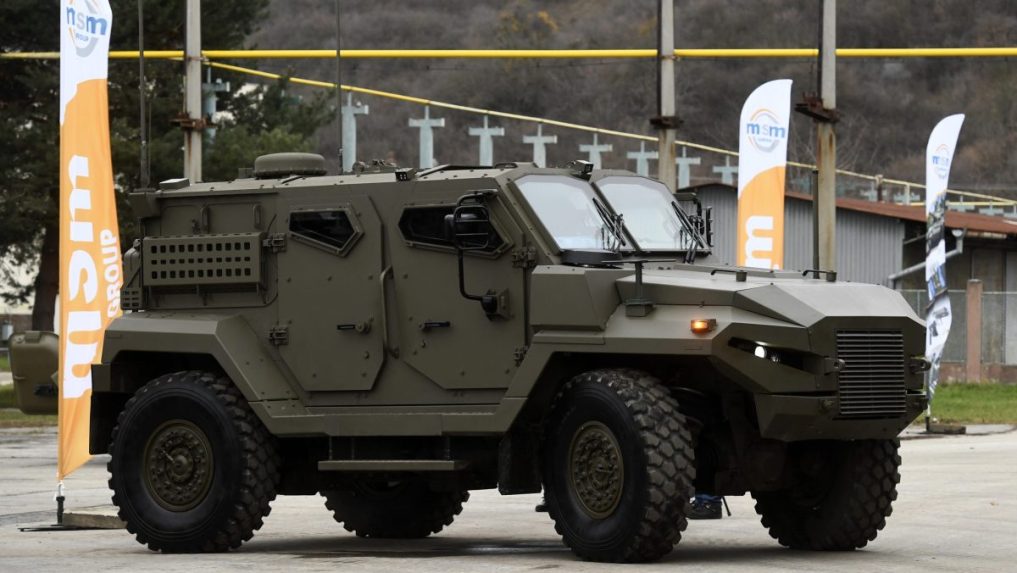 Na archívnej snímke vozidlo Tatra Force.