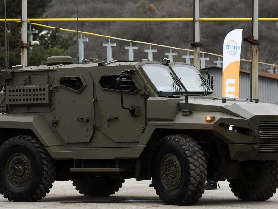 Na archívnej snímke vozidlo Tatra Force.