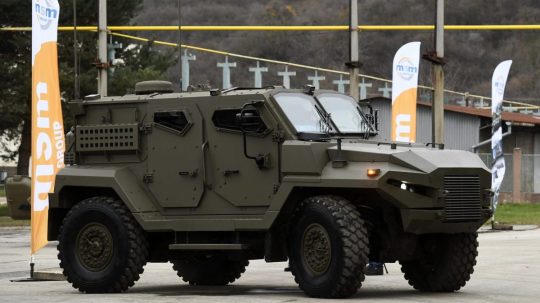 Na archívnej snímke vozidlo Tatra Force.