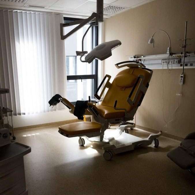 Na snímke pôrodná izba.