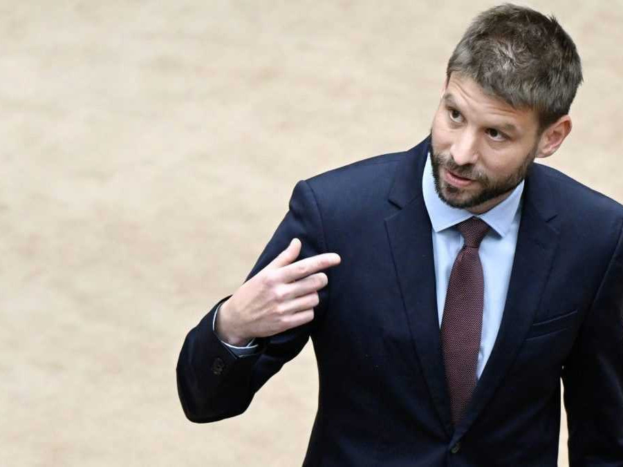 Predseda Progresívneho Slovenska Michal Šimečka.