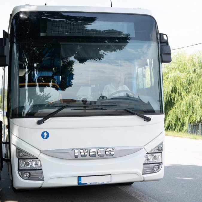 autobus na východe Slovenska