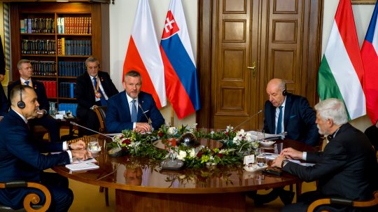 prezidenti krajín V4