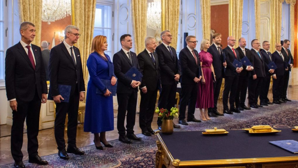 Na snímke nová česká vláda premiéra Andreja Babiša.