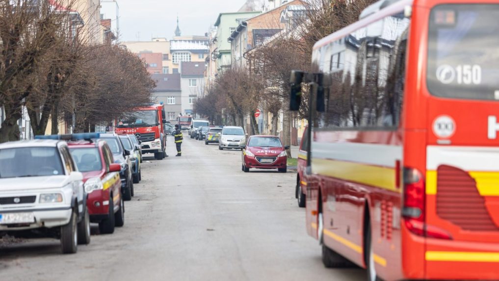 V centre Ã…Â½iliny evakuovali Moyzesovu ulicu a Ulicu Daniela DlabaÃ„Âa.