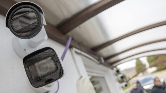 Kamery na Strednej odbornej školy Policajného zboru v Pezinku.