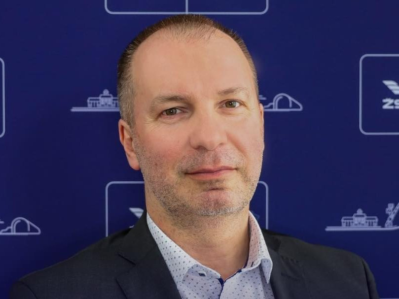 Na snímke nový riaditeľ ŽSR Miroslav Garaj.