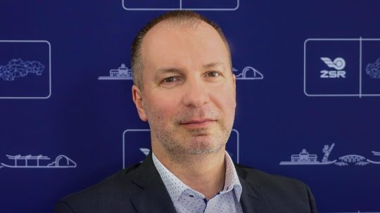 Na snímke nový riaditeľ ŽSR Miroslav Garaj.