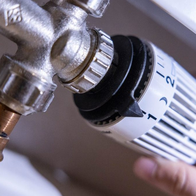 Nastavovanie kúrenia.