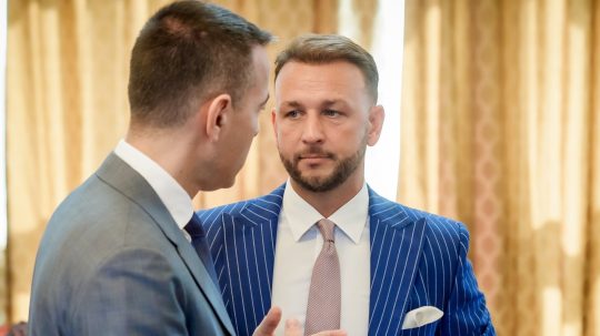 Minister vnútra Matúš Šutaj Eštok.