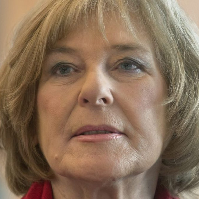 Na snímke slovenská prozaička Oľga Feldeková.