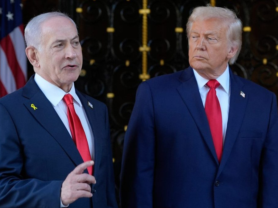 Americký prezident Donald Trump a izraelský premiér Benjamin Netanjahu.