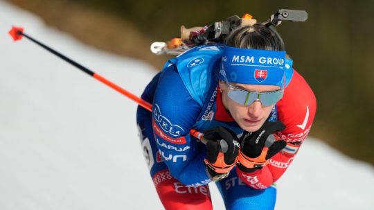 Slovenská biatlonistka Paulína Bátovská Fialková.