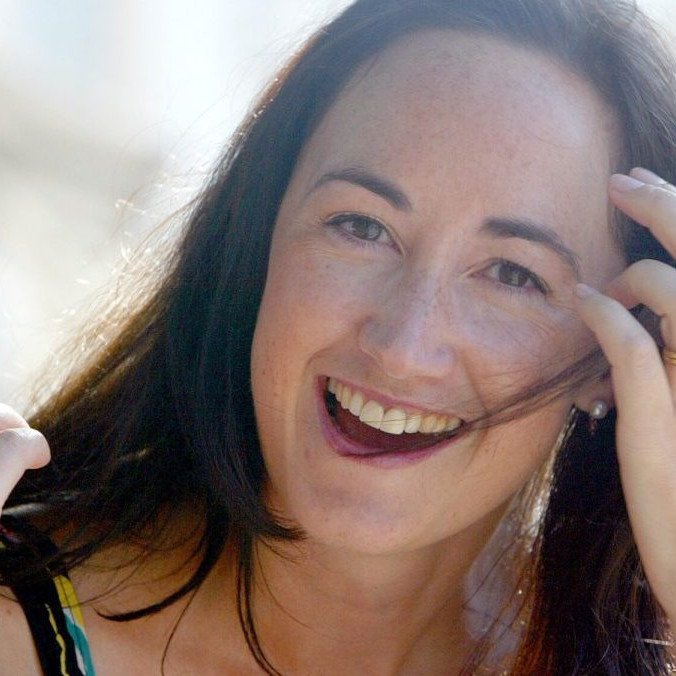 Na archívnej snímke z 9. septembra 2004 anglická autorka Sophie Kinsellová.