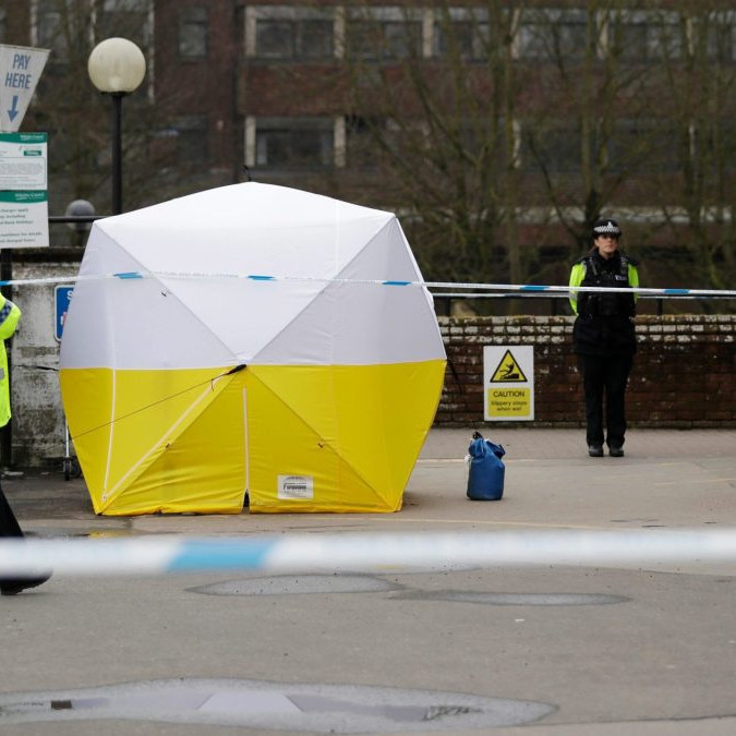 miesto útoku novičokom v Salisbury