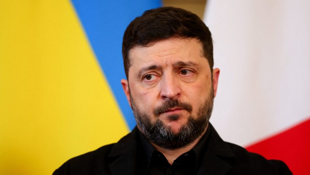 Ukrajinský prezident Volodymyr Zelenskyj.