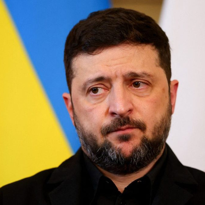 Ukrajinský prezident Volodymyr Zelenskyj.