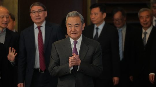 Čínsky minister zahraničia Wang I