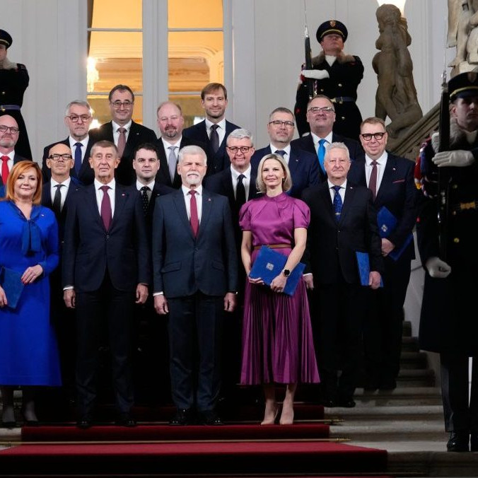 Vládu zloženú z hnutí ANO, SPD a strany Motoristi sebe na Pražskom hrade vymenoval český prezident Petr Pavel.