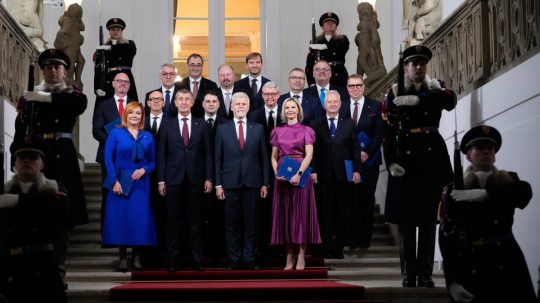 Vládu zloženú z hnutí ANO, SPD a strany Motoristi sebe na Pražskom hrade vymenoval český prezident Petr Pavel.