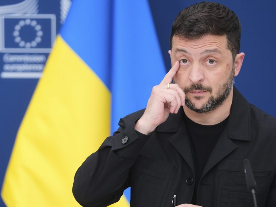 Ukrajinský prezident Volodymyr Zelenskyj.