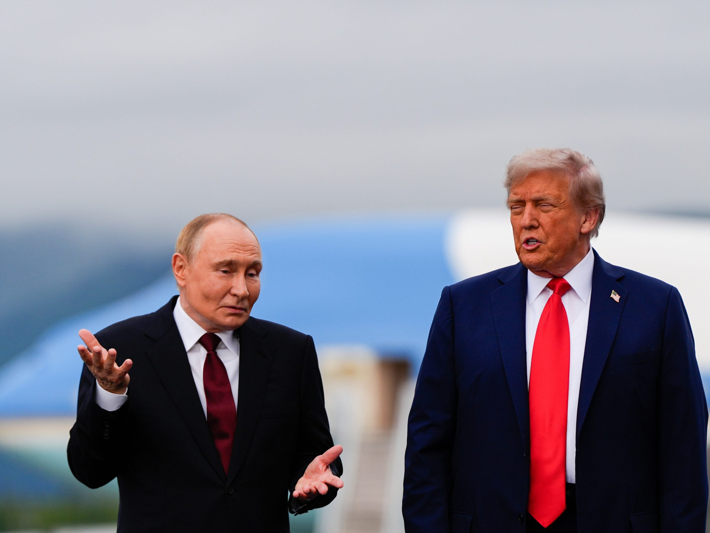 Donald Trump a Vladimir Putin