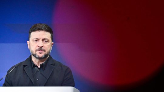 Ukrajinský prezident Volodymyr Zelenskyj