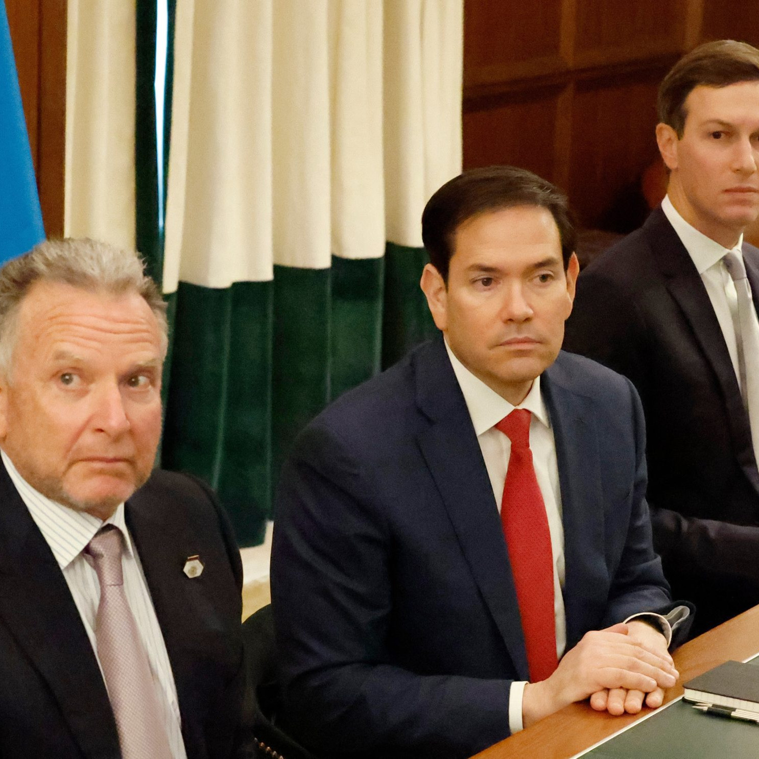 Steve Witkoff, Marco Rubio a Jared Kushner