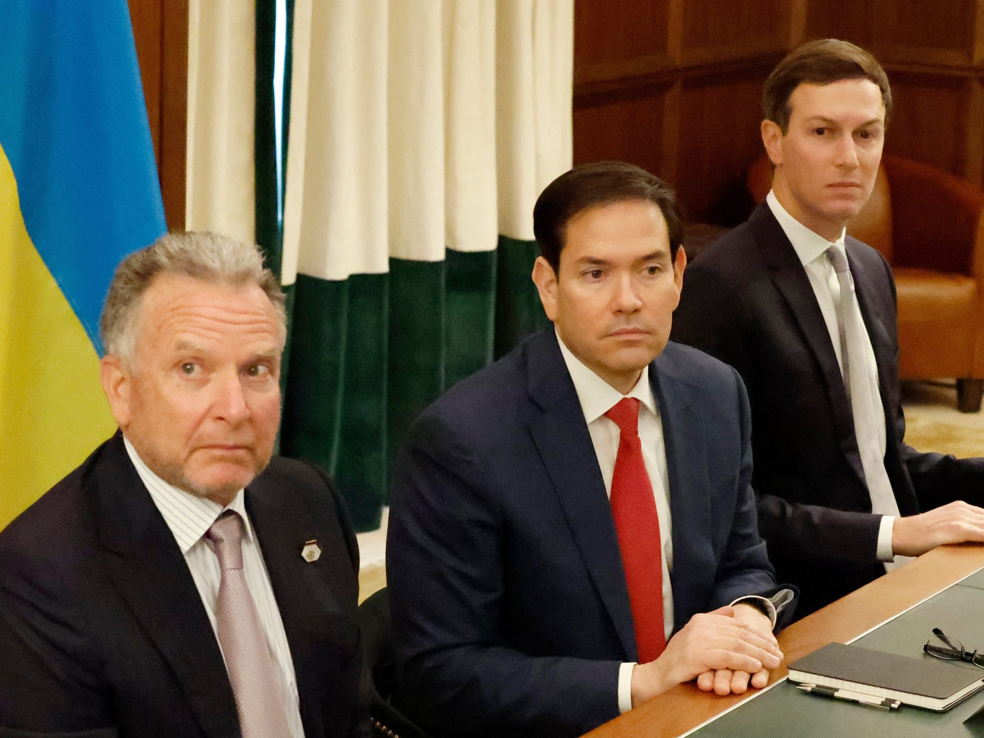 Steve Witkoff, Marco Rubio a Jared Kushner