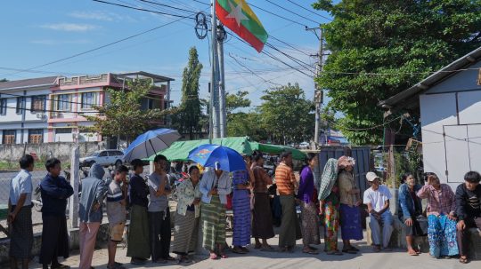 voľby v Mjanmarsku