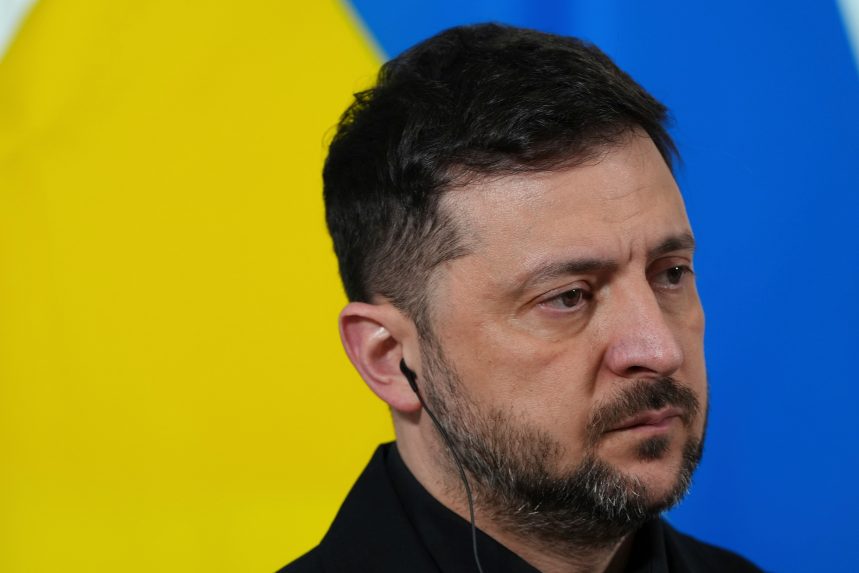 Ukrajinský prezident Volodymyr Zelenskyj