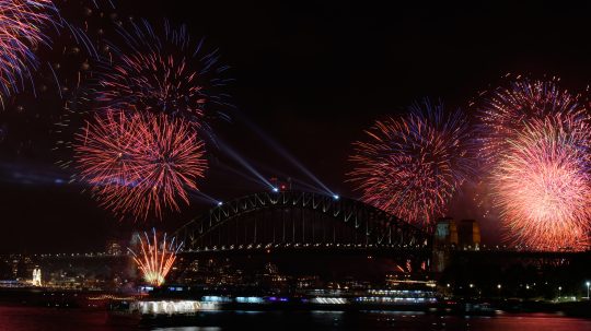 Sydney oslavuje nový rok 2026