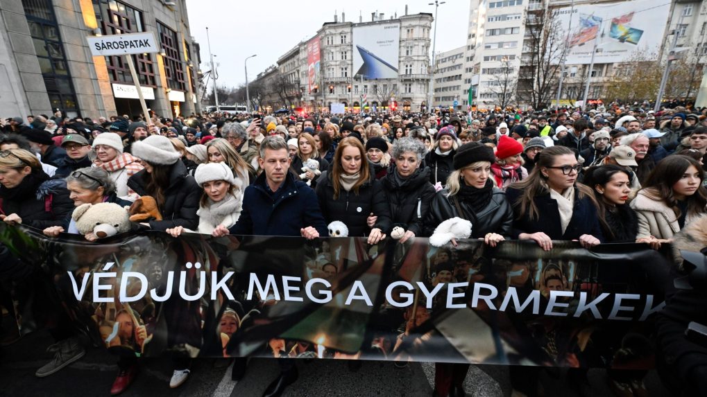 protest v Budapešti