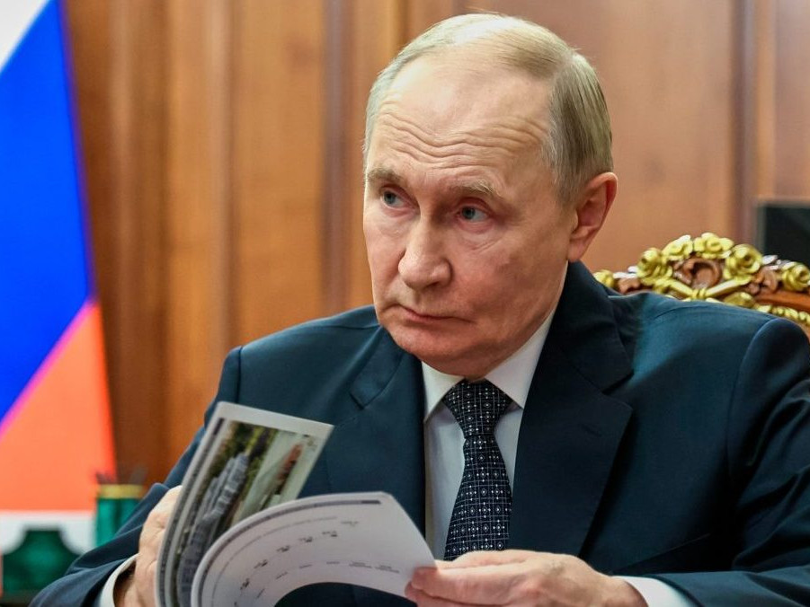 Ruský prezident Vladimir Putin.